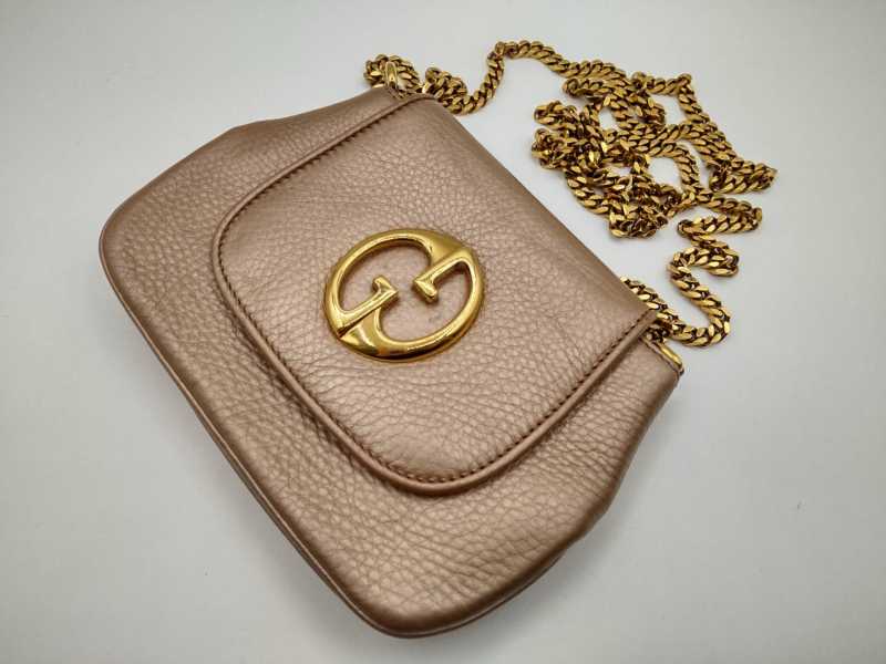 グッチ買取　ダブルGチェーンバッグ